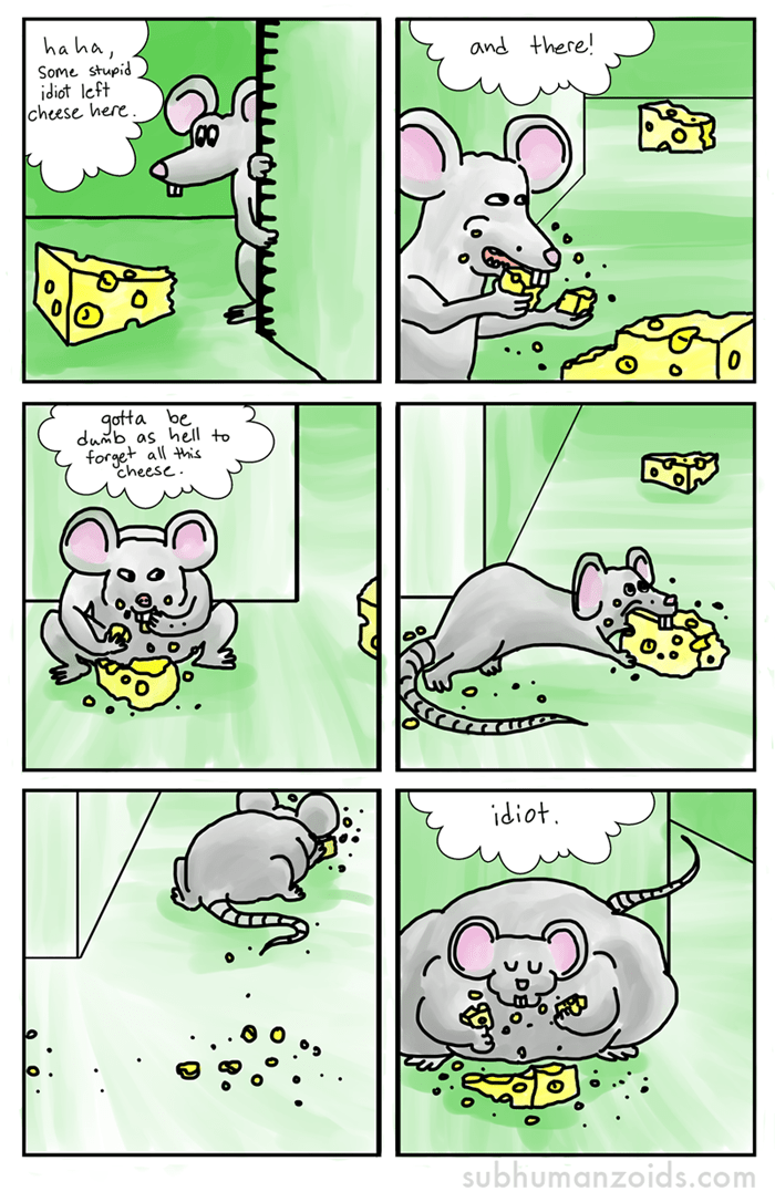 YOU'RE trapped in here with ME