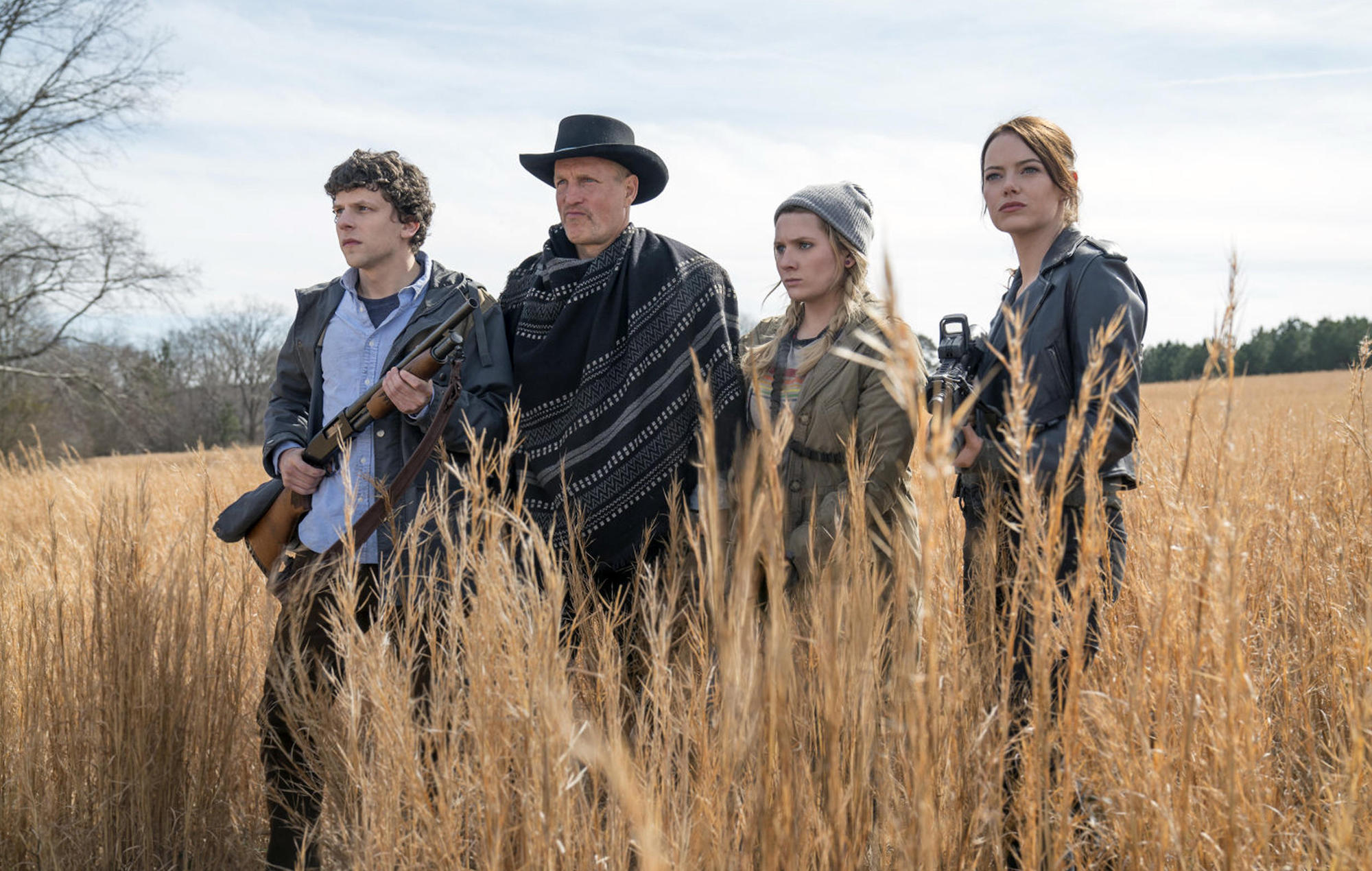 Zombieland: Double Tap is an upcoming American horror zombie comedy film directed by Ruben Fleischer and written by Rhett Reese, Paul Wernick and David Callaham.
This photograph is supplied for editorial use only and is the copyright of the film company